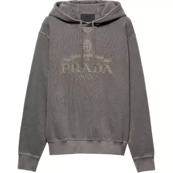 Толстовка мужская серая Prada, серый