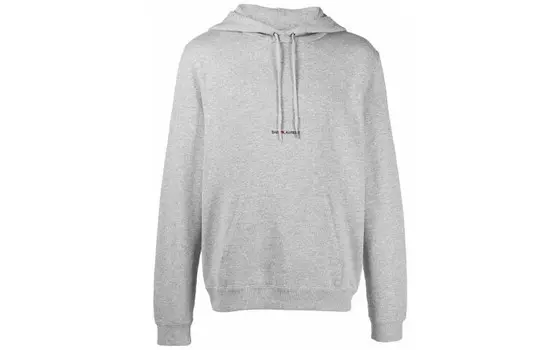 Толстовка мужская серая Saint Laurent, серый