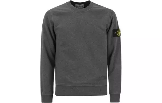 Толстовка мужская серая Stone Island, серый