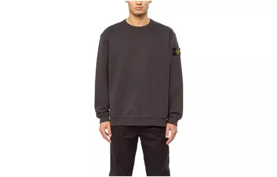 Толстовка мужская серая Stone Island, серый