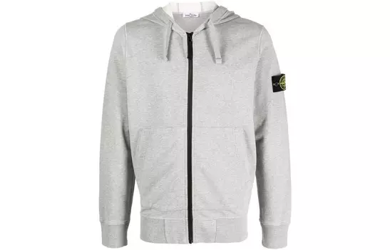 Толстовка мужская серая Stone Island, серый