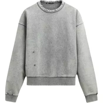 Толстовка мужская серая Zara, серый