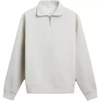 Толстовка мужская серая Zara, серый
