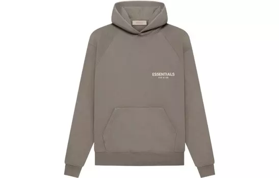 Толстовка мужская серо-коричневая Fear Of God Essentials, коричневый