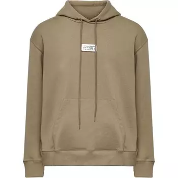 Толстовка мужская серо-коричневая Mm6 Maison Margiela, коричневый