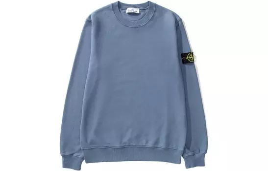 Толстовка мужская Shady Blue Stone Island, цвет Haze Blue