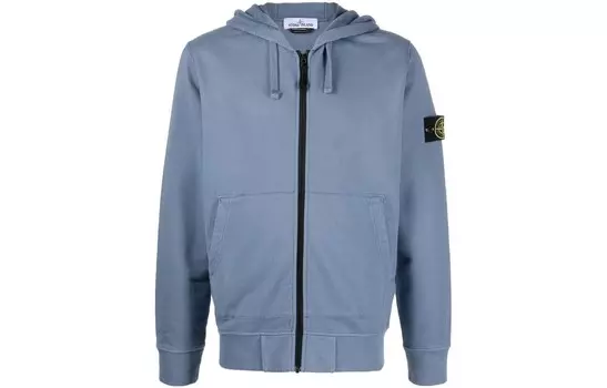 Толстовка мужская Shady Blue Stone Island, цвет Haze Blue