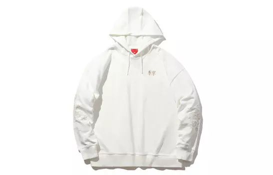 Толстовка мужская шампанского белого цвета Lining, цвет Champagne White