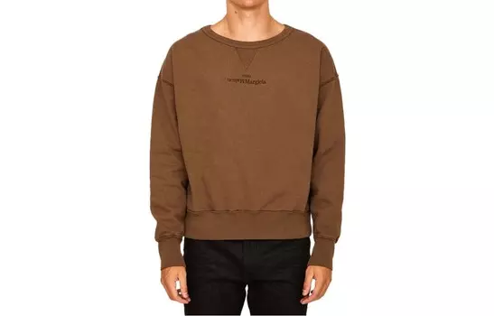 Толстовка мужская шоколадная Maison Margiela, цвет Chocolate