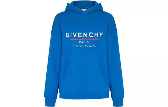 Толстовка мужская синяя Givenchy, синий