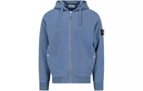 Толстовка мужская синяя Stone Island, синий