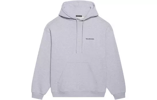 Толстовка мужская смешанная серая Balenciaga, серый