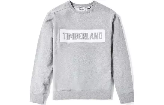 Толстовка мужская, средний цвет, серый меланж Timberland, серый