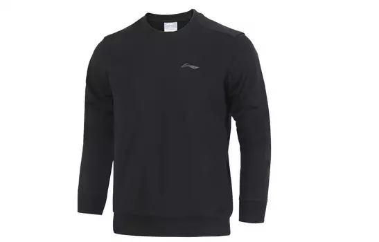 Толстовка мужская стандартная черная Lining, черный