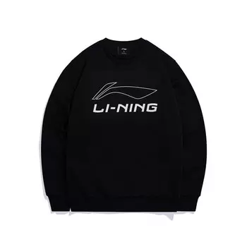 Толстовка мужская стандартная черная Lining, черный