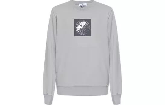 Толстовка мужская Stone Island, серый