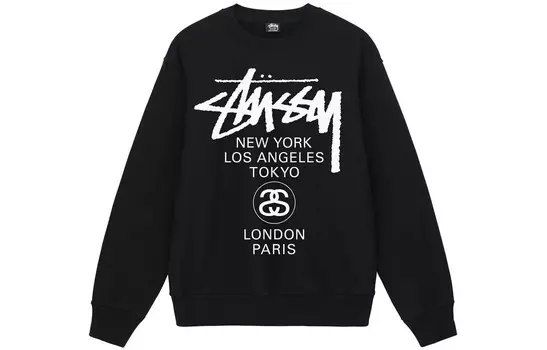 Толстовка мужская Stussy, фиолетовый