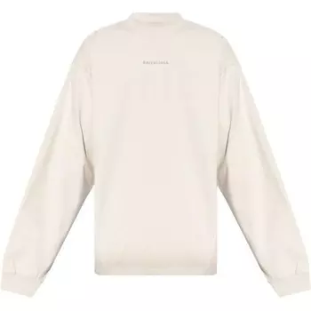 Толстовка мужская светло-бежевая Balenciaga, светло-бежевый