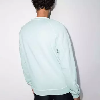 Толстовка мужская светло-голубая Stone Island, светло-голубой