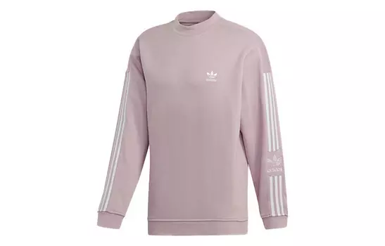 Толстовка мужская светло-розовая фиолетово-серая Adidas Originals, серый
