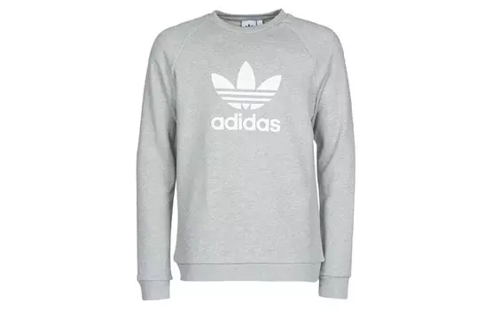 Толстовка мужская светло-серая Adidas Originals, серый