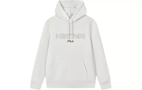 Толстовка мужская светло-серая Fila, серый