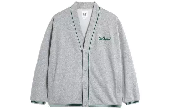 Толстовка мужская светло-серая Gap, серый