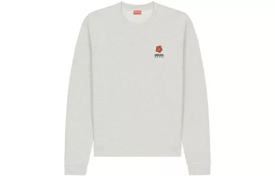 Толстовка мужская светло-серая Kenzo, серый