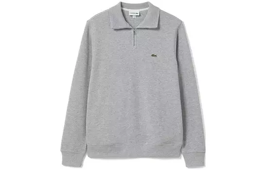 Толстовка мужская светло-серая Lacoste, серый