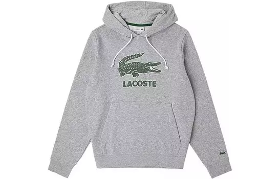 Толстовка мужская светло-серая Lacoste, серый
