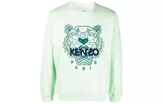 Толстовка мужская светло-зеленая Kenzo, светло-зеленый