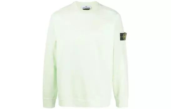 Толстовка мужская светло-зеленая Stone Island, светло-зеленый