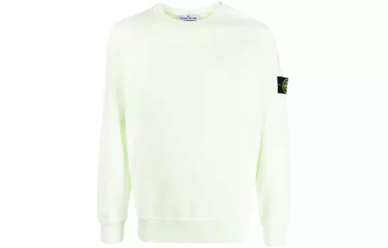 Толстовка мужская светло-зеленая Stone Island, светло-зеленый