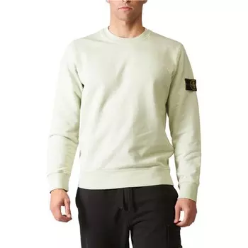 Толстовка мужская светло-зеленая Stone Island, светло-зеленый