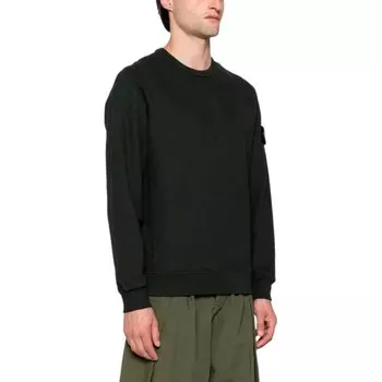 Толстовка мужская свинцово-серая Stone Island, серый