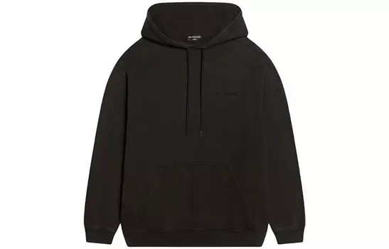 Толстовка мужская темно-коричневая Balenciaga, коричневый