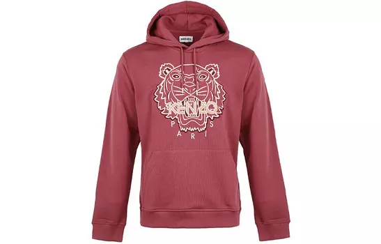 Толстовка мужская темно-красная Kenzo, темно-красный