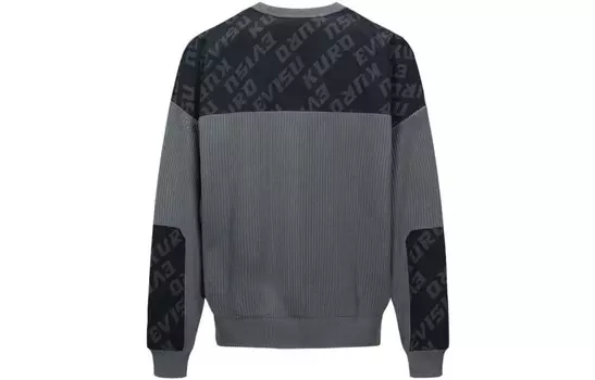 Толстовка мужская темно-серая Evisu, темно-серый