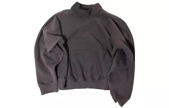 Толстовка мужская темно-серая Yeezy, темно-серый