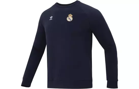 Толстовка мужская темно-синяя Adidas Originals, темно-синий