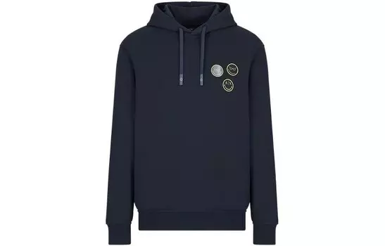 Толстовка мужская темно-синяя Armani Exchange, синий