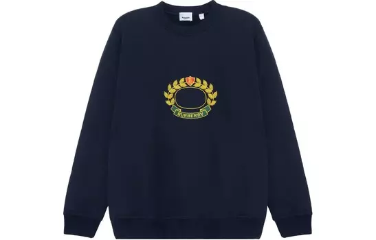 Толстовка мужская темно-синяя Burberry, темно-синий