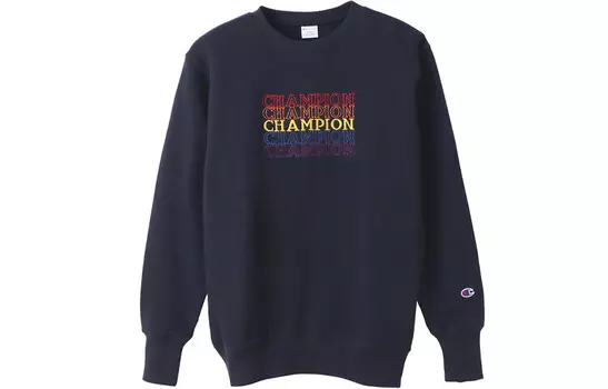 Толстовка мужская темно-синяя Champion, темно-синий