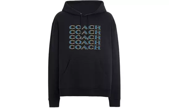 Толстовка мужская темно-синяя Coach, темно-синий