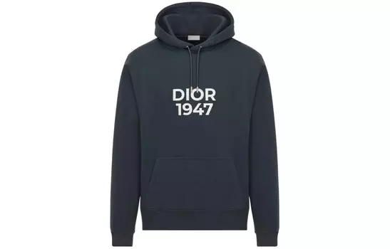 Толстовка мужская темно-синяя Dior, темно-синий
