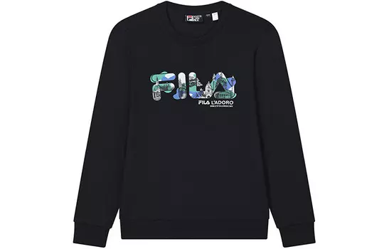 Толстовка мужская темно-синяя Fila, цвет Legend Blue