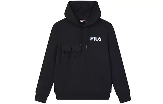 Толстовка мужская темно-синяя Fila, цвет Legend Blue