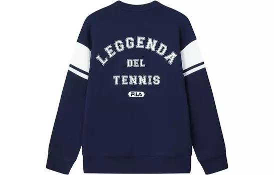 Толстовка мужская темно-синяя Fila, темно-синий