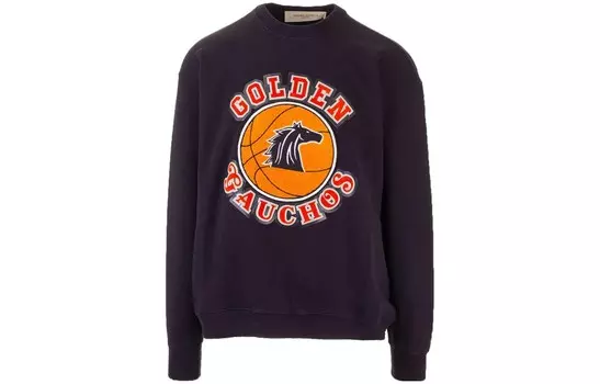 Толстовка мужская темно-синяя Golden Goose, синий