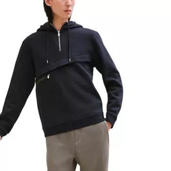 Толстовка мужская темно-синяя Hermes, темно-синий